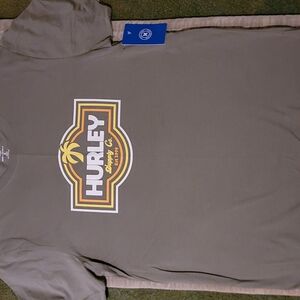 Hurley Men's Olive Graphic Tee